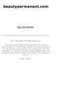 Mobile Screenshot of beautypermanent.com