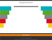 Tablet Screenshot of beautypermanent.com